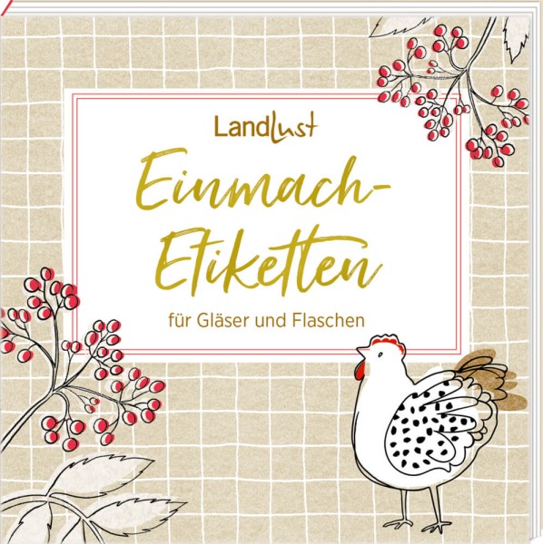 Etikettenbüchlein: Einmach-Etiketten - LandLust