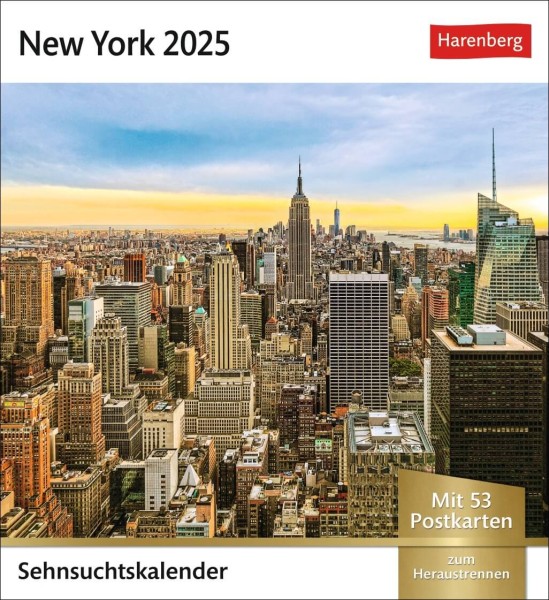 New York Sehnsuchtskalender 2025