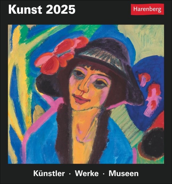 Kunst Tagesabreißkalender 2025