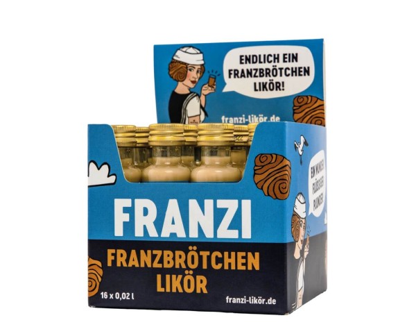 Franzi Franzbrötchenlikör Mini - 0,02 L (einzeln)