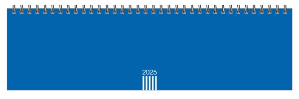 Wochenquerplaner, blau 2025