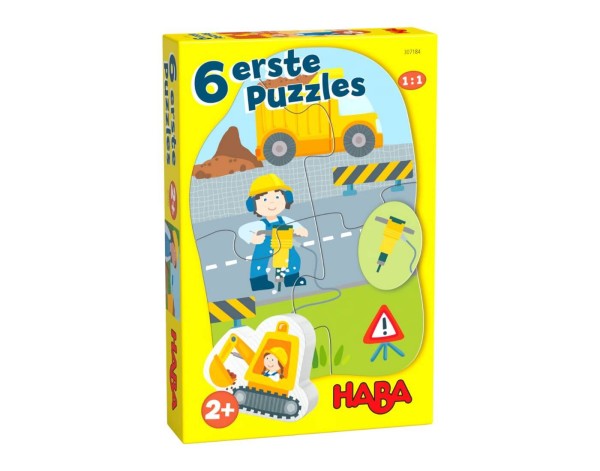 6 erste Puzzles – Baustelle