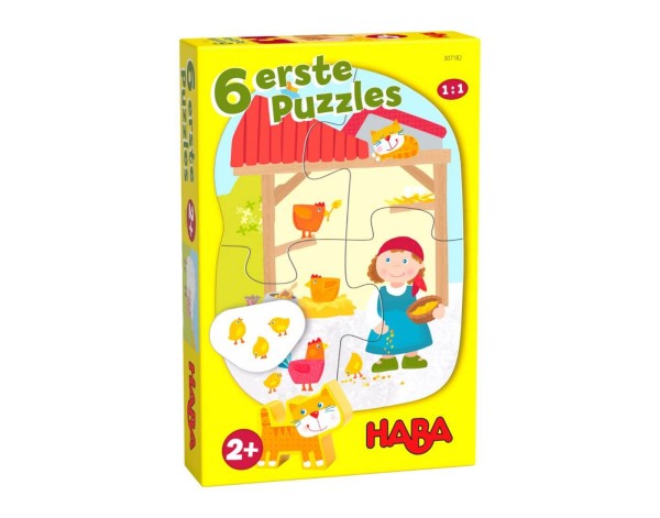 6 erste Puzzles – Bauernhof