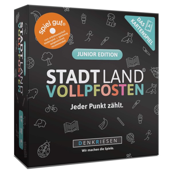 STADT LAND VOLLPFOSTEN – Das Kartenspiel – Junior Edition