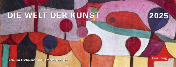 Die Welt der Kunst Premium-Tischplaner 2025