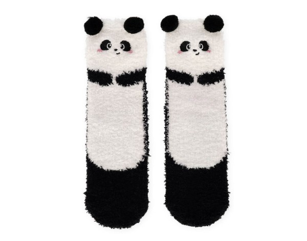 Rutschfeste Socken - Panda - Größe 35-42