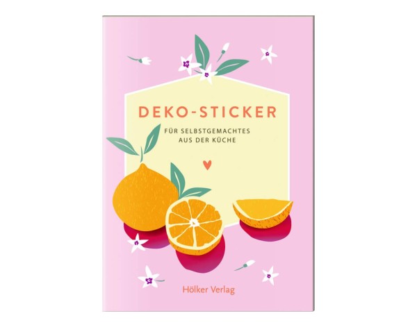 Deko-Sticker - Orangen (Küchenpapeterie)