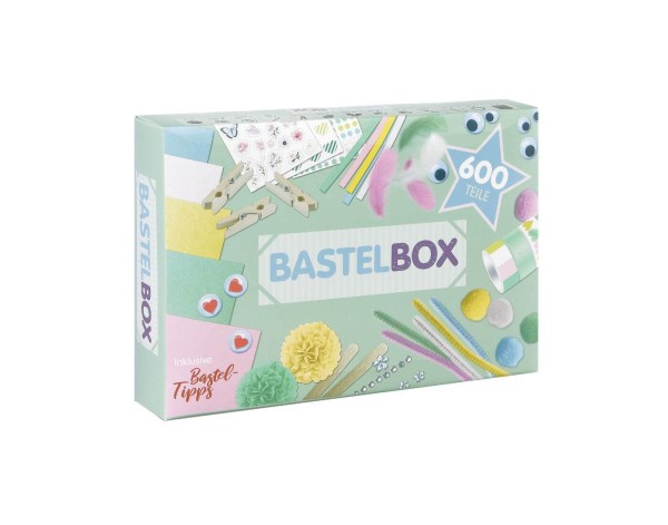 Bastelbox Set 600 Teile - Pastell