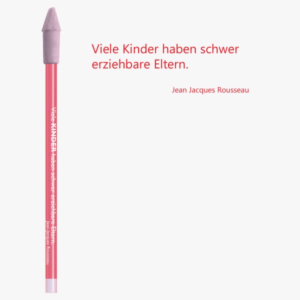 Bleistift rot Kinder