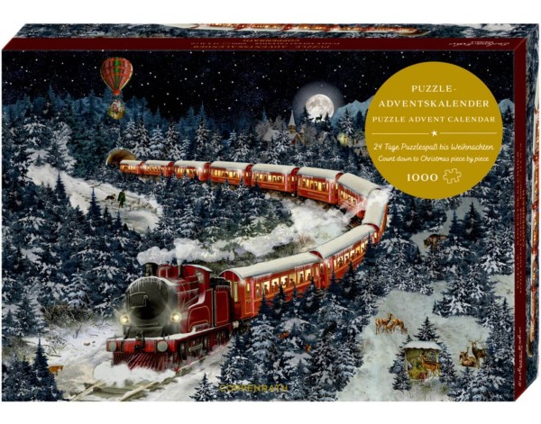 Weihnachtsexpress, Puzzle-Adventskalender (Behr)