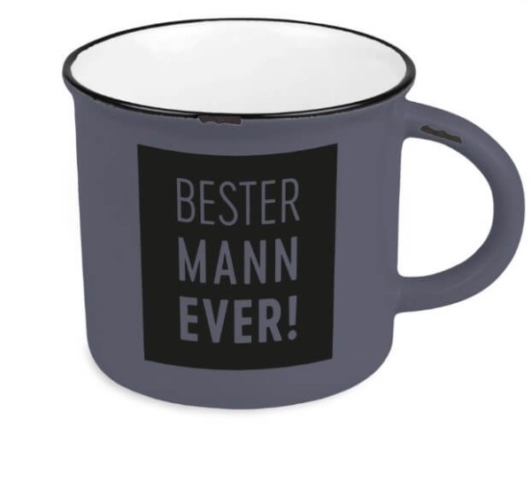 Becher Vintage Bester Mann Ever!