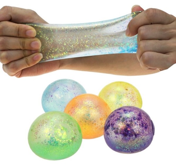 Stretchy Glitzer Ball (einzeln)