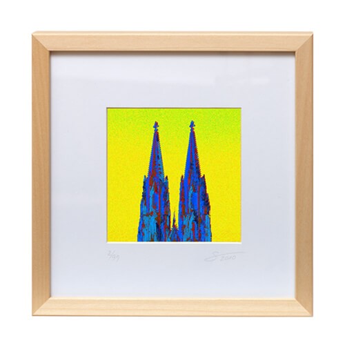 Dom Mosaik® "Dom-Art®" 1er Grafik blau-gelb