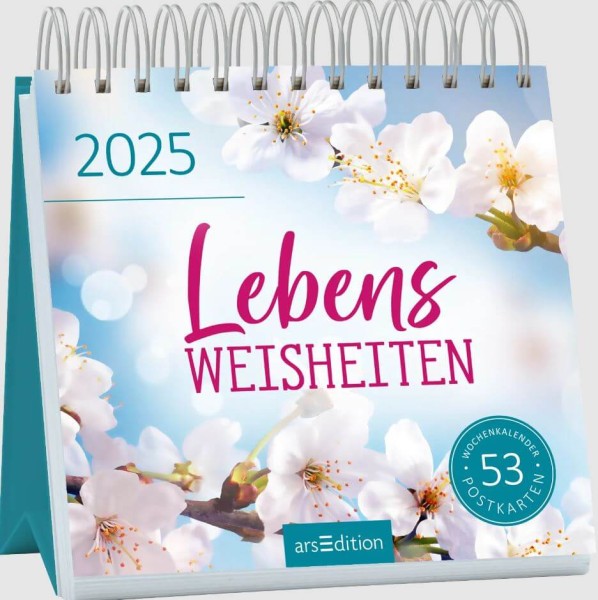 Postkartenkalender Lebensweisheiten 2025