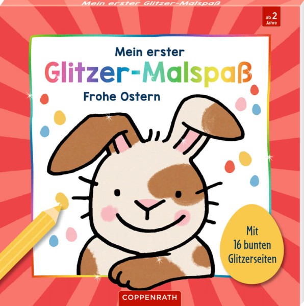 Mein 1. Glitzer-Malspaß: Frohe Ostern