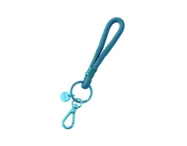 Metropolitan Neo Schlüsselanhänger, steel blue/grün, mit Karabiner