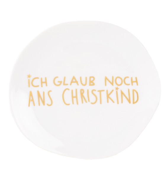 Weihnachtsteller - Christkind