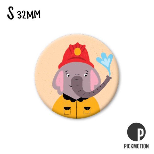 Magnet S firefighter elephant