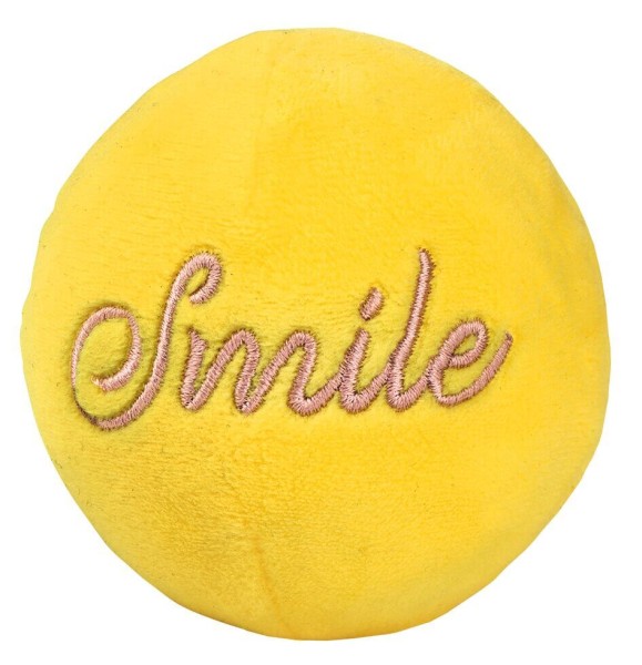 Smile Feel-Good-Ball (gelb oder rosa)