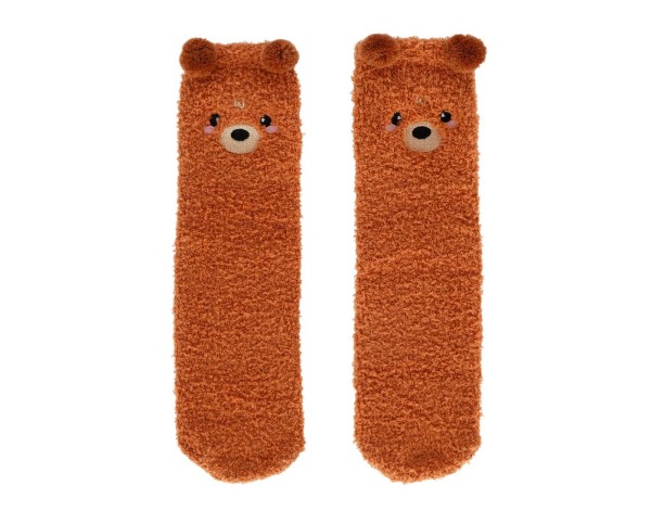 Rutschfeste Socken - Teddy - Größe 35-42