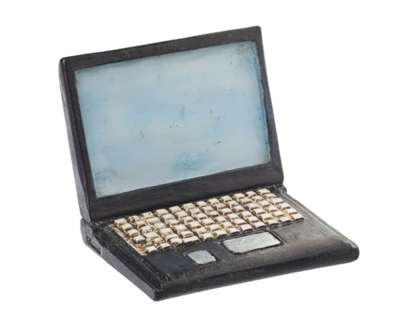 Miniatur Laptop, 4cm - Wichtel- und Puppenstube