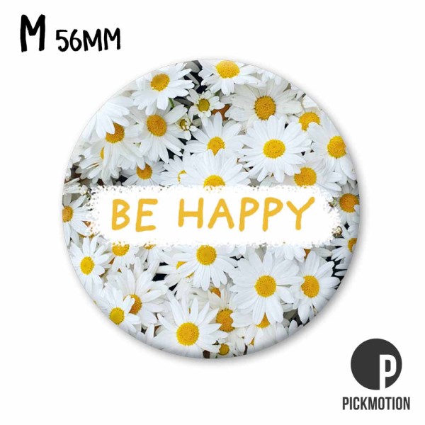 Magnet M be happy flower