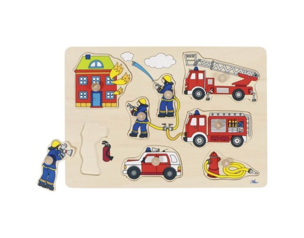 Steckpuzzle Feuerwehr