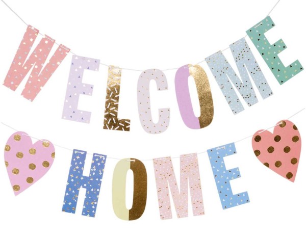 Paper Poetry Girlande Welcome Home