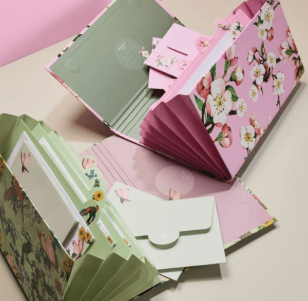 Briefpapier Set Kirschblüte