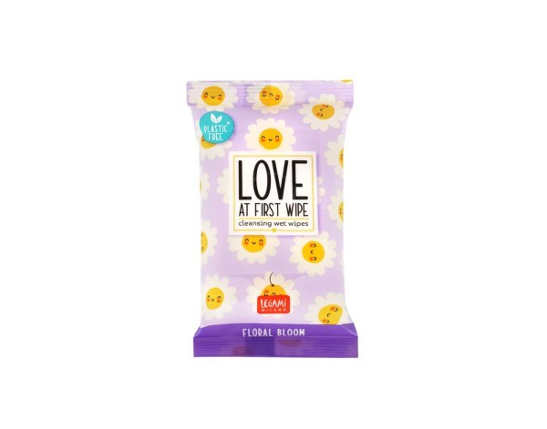 Reinigungstücher für Hände und Gesicht - Love At First Wipe - Daisy