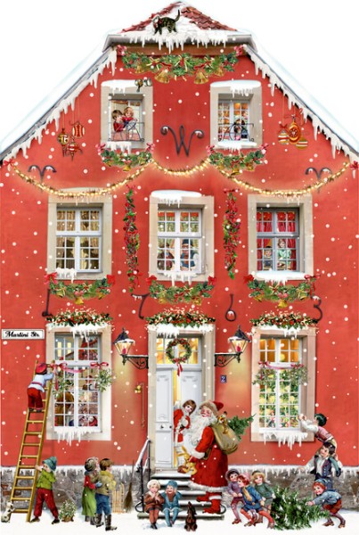 Weihnachten bei uns Zuhaus, Aufstell-Adventskalender (Barbara Behr)