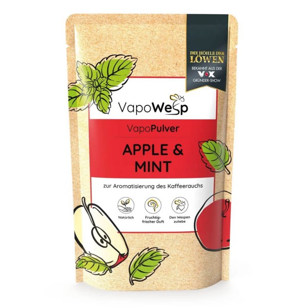 VapoPulver Apple & Mint - 100 g