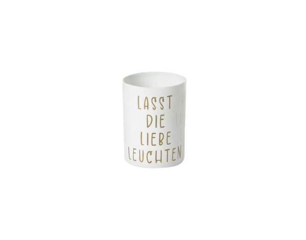 Hochzeit. Teelichthalter - Lasst die Liebe leuchten